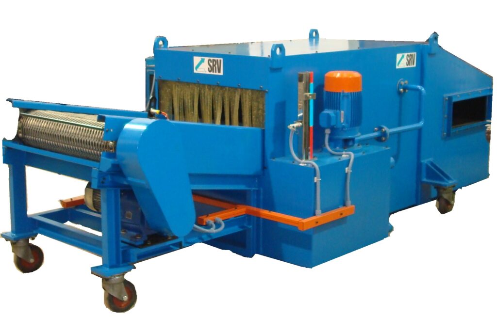 FORGED COMPONENT PULLYING CONVEYOR WITH MESH CHAIN Client: SUPER AUTO FORGE