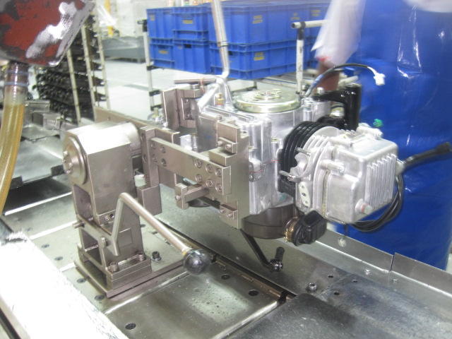 SLAT CONVEYOR FOR TWO WHEELER ENGINE ASSEMBLY LINE Client: TVS MOTOR