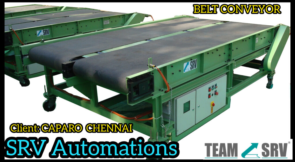 BELT CONVEYOR Client: CAPARO CHENNAI